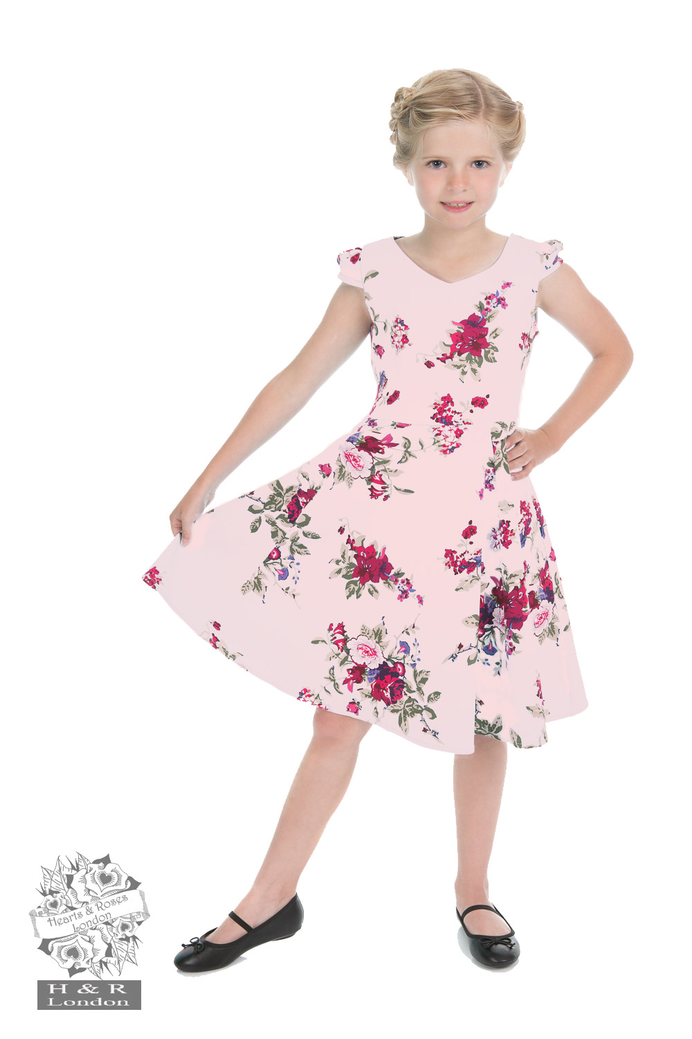 Girls Royal Ballet Tea Dress in Pink